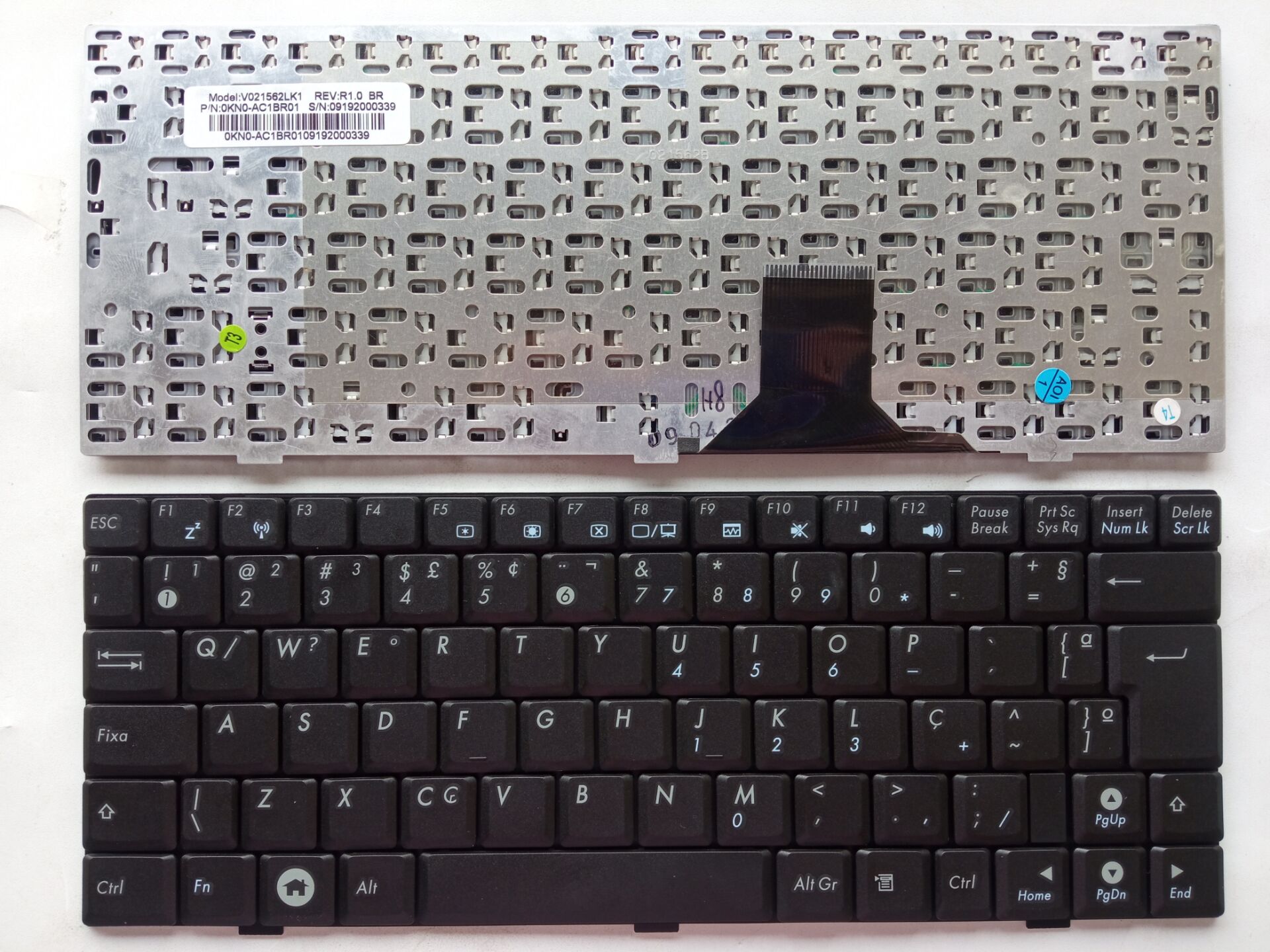 Picture of New Replacement Laptop Keyboard For ASUS EPC1000 BLACK BR Layout